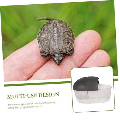 Household Turtle Tank Basking Platform Reptile Habitat Ramp Design for Easy Cleaning and Tortoise Observation Aquarium for Turtle Raising