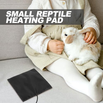 BESPORTBLE USB Heating Pad for Small Pets Hamster Reptile Heat Mat 5.5 Inch Thermal Insulation Mat for Rabbits Birds Chinchillas Winter Warm Cushion