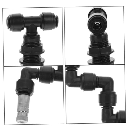 Reptile Tank Spray Nozzle Fine Atomization Garden Sprinkler for Reptile Environments Easy Installation Small for Terrariums and Humidifying Plants - size: 10X9X2CM