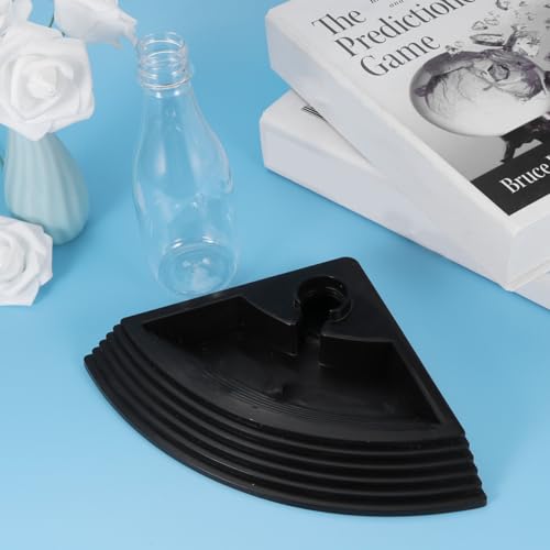 LIOOBO Triangle Automatic Drinking Fountain PET Water Feeder for Reptiles and Cats Self Watering System High Capacity Black