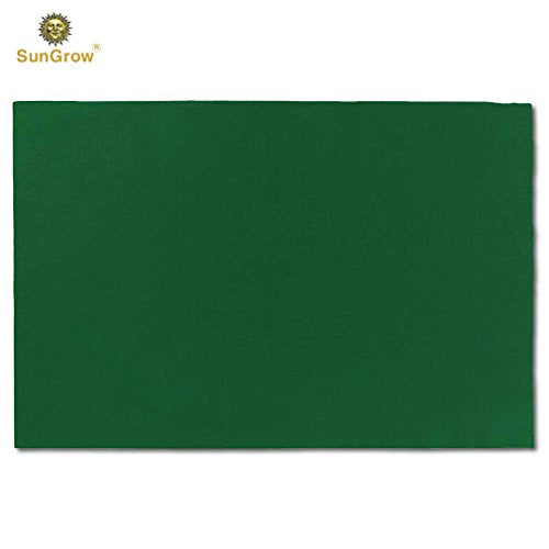 SunGrow, Reptile Mat, Terrarium Floor Liner, 30BR/40BR/50/65 Gallon, Substrate Carpet, Soft Bedding for Reptiles - Gecko, Lizard, Snake, Tortoise, Reptile Cage Tank Supplies & Accessories, Green, 1Pc