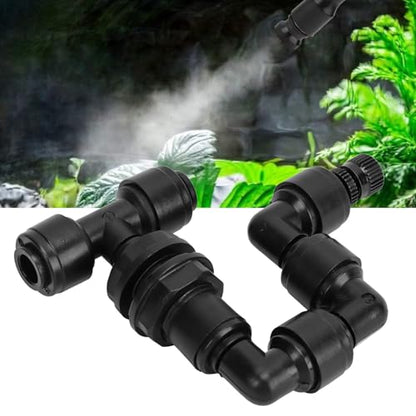 Reptile Mister Nozzles, Adjustable Aquarium Mist Sprinkler Mister Nozzle for Terrarium, Aquarium Rainforest