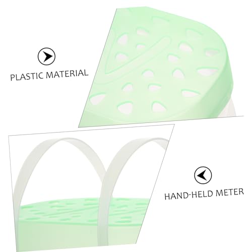 HEMOTON 2PCS Portable PET Carrier for Small Animals Plastic Hamster Boxes Turtle Cases Travel Reptile Containers Adjustable Strap - color: Green