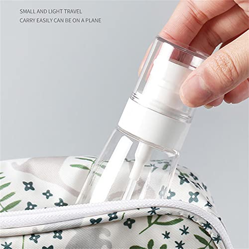 Empty Fine Mist Spray Bottles 2oz Small Travel Perfume Atomizer for Essential oil Perfume Hair Makeup 10 Pack - color: 2oz - Pack 10