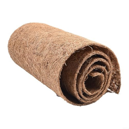 Natural Coconut Palm Mat Liner for Hanging Baskets Planters Terrariums Cuttable Coir Floor Mat Reptile Habitat Garden Decor 20x100cm(20 x 100cm) - size: 20 x 100cm