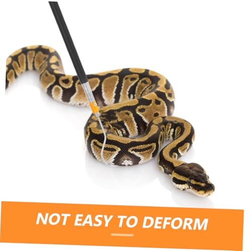 MERRYHAPY Adjustable Snake Catcher Pole Snake Hook Tool Reptile Accessories Catching Stick for Handling Essential Tools