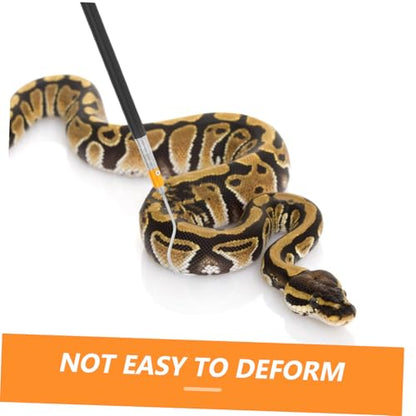 MERRYHAPY Adjustable Snake Catcher Pole Snake Hook Tool Reptile Accessories Catching Stick for Handling Essential Tools
