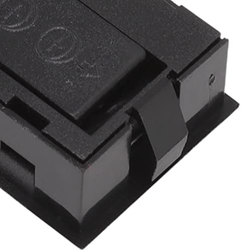 Digital Thermometer Hygrometer, High Accuracy Fast Refresh LCD Humidity Temperature Monitor for Cigar Humidor Reptile Tank Plastic Mini 1 Pack