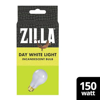 Zilla Incandescent Bulb, Day White - size: 150 Watts, style: Day White