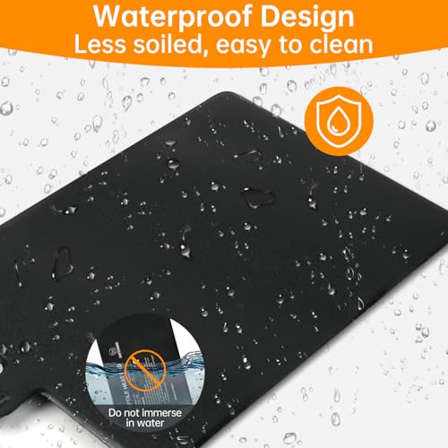 Reptile Heat Pad with Digital Thermostat, Under Tank Terrrarium Heat Mat 16W 8 * 12 Inch, Temperature Controller Heating Pad for Reptile, Turtles, Lizards, Snake, Hermit Crab, Frogs - size: Digital 16W