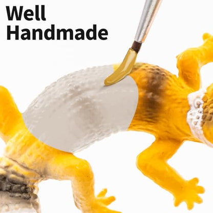 14PCS Reptile Animal Figurines Toys Desert Amphibians Sand Toys for Kids 3+ | with Axolotl,Lizard,Snake,Spider,Komodo Dragon,Alligator,Rainforest Cold Blooded Plastic Animals Figures Party Favors - style: 14PCS Reptile Animals-1