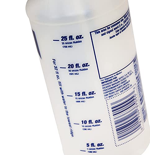 Zep Professional Sprayer Bottle - 32 oz (Case of 12) - HDPRO1 - Versatile Adjustable Nozzle Spray Bottles with a Fine Mist or Powerful Spray, Refillable for Diluted Concentrate