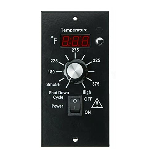 Digital Thermostat Kit for Traeger Wood Pellet Grills, Barbecue Grill Replacement Parts, Direct Igniter Temperature Full Control Panel for BBQ Pellet Stove
