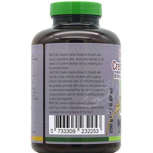 Nekton Crested Gecko Fig for Growth and Breeding 250g (8.82oz) - size: 8.82 Ounce (Pack of 1)