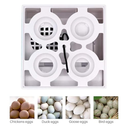 Digital Egg Incubator Egg Hatching Incubator Small House with Automatic Temperature Control Digital Professional Poultry Hatcher Machine for Hatching Chicken Birds Duck Quail Turkey Goose Egg
