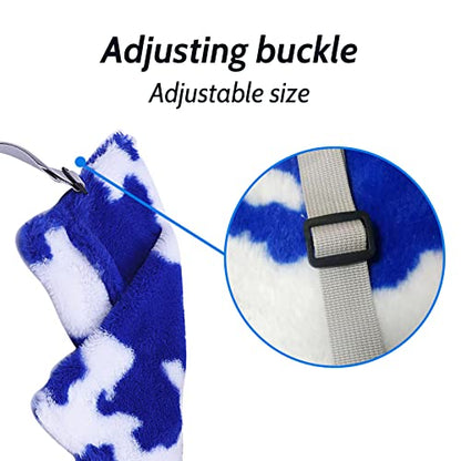 Adjustable Lizard Leather Leash Harness and Bearded Dragon Carrier Sling, Bearded Dragon Reptile Carrier, Reptile Small Pet Training Leashes and Beardie Snuggle Bag for Outdoor Travel