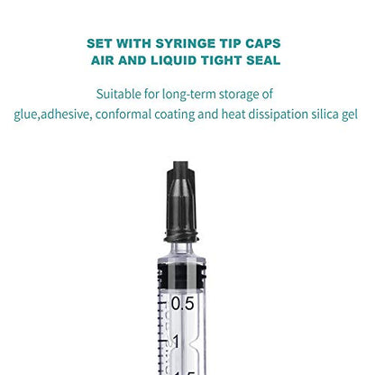 3ml Plastic Syringe Without Needle for Liquid - Measuring Syringes with Caps , Separate Sterile Packaging , Pet Medicine Small Syringe for Cats and Dog - 3 ml 5Pack