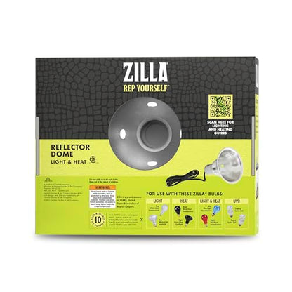 Zilla Silver Reflector Domes 5.5 Inches - size: 5.5 Inch
