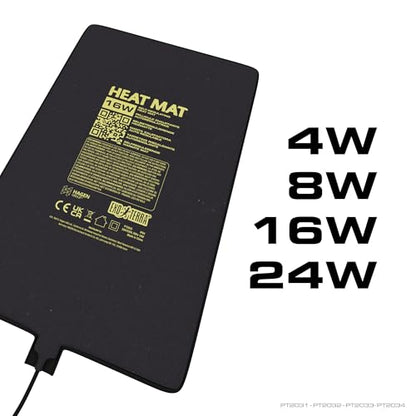 Exo Terra Heat Mat, Self-Regulating Reptile Heating Pad for Terrariums, 4W | Conductive Source for Reptiles & Amphibians, Fast Warm-Up, Safe & Energy Efficient, Even Distribution