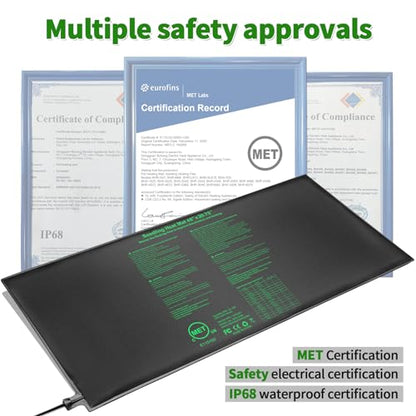 Seedling Heat Mat,20"x20.75" Heat mats for Seed Starting,Waterproof Plant Heating Mat Heating Pad for Seed Germination,Hydroponic Heating Pad Seed Starter - size: 48"x20.75" 1pack