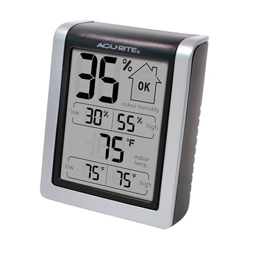 AcuRite Digital Indoor Thermometer and Hygrometer, Classic - color: Classic