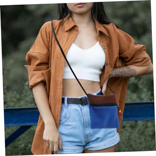 Happyyami Breathable Lizard Bag Guinea Pig Carrier Pet Backpack Carrier Small Reptile Pouch Random Color
