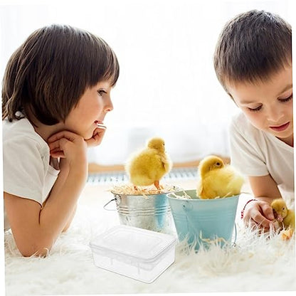SUPVOX Reptile Incubation Box 16 Grids Plastic Gecko Lizard Incubator Easy to Observe Births