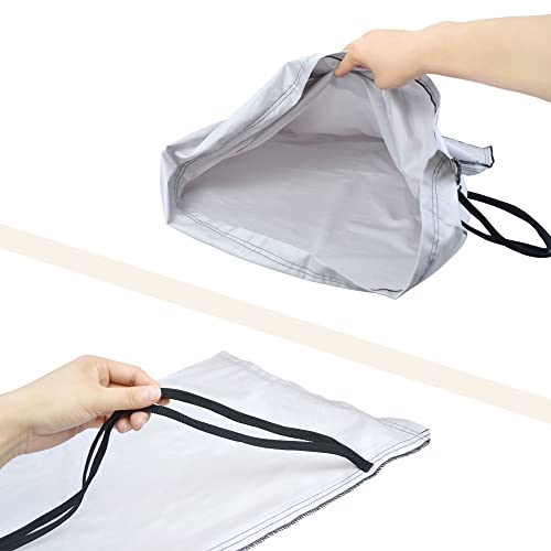 2 Pack Cloth Snake Reptile Bag with Bite Free Pouch Corner Drawstring for Capturing Moving Transporting Hunting Catching Snakes Reptiles to Vet or Travel - size: 11x15