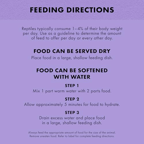 Zilla Pet Reptile Omnivore Food Medley Diet, 4 oz | Nutritious fruit, vegetable and insect blend for omnivorous reptiles