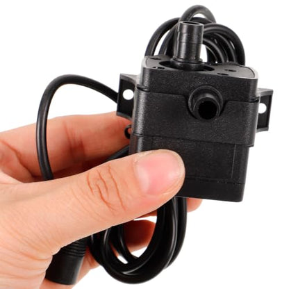 Mini Submersible Water Pump for Fountains and Fish Tanks with Quiet Operation, Abs Material, 90l/h to 240l/ Rate, Practical Small Pond Pump for Aquarium and Outdoor Use