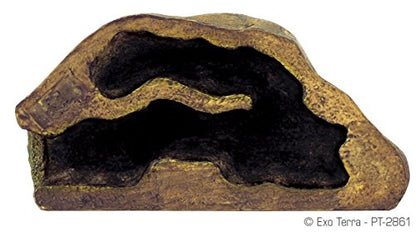 Exo Terra Reptile Den, Hideout Tunnel System for Terrariums, Small, PT2861 - size: Small