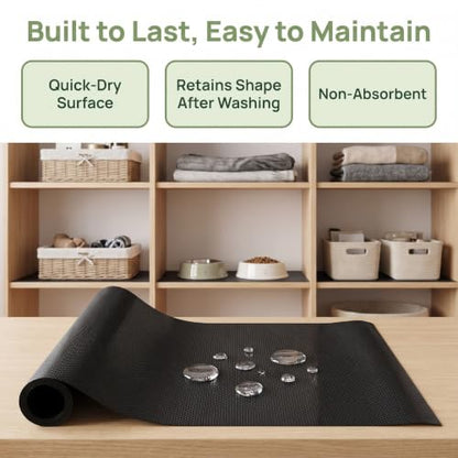 YARNOW Reptile Substrate Mat: Non-Abrasive Terrarium Substrate Liner - 118x12 Cut to Fit Carpet Flooring for Tortoise Tank, Snake Cage Bedding, Leopard Gecko, Easy to Clean