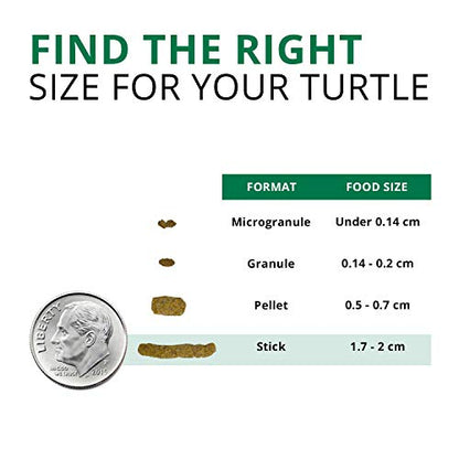 Fluval Bug Bites Turtle Food, 3.74 lb, Brown | Sticks for Medium to Large Sized Turtles, A6596 - size: 3.74 lb
