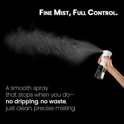 Garden Mist – Continuous Ultra Fine Mist Spray Bottle for Plants, Gardening, Flowers, Indoor & Outdoor Use, Refillable Large Mister(500ml 1Pc, Transparent bottle) - color: Transparent bottle, style: 500ml 1Pc