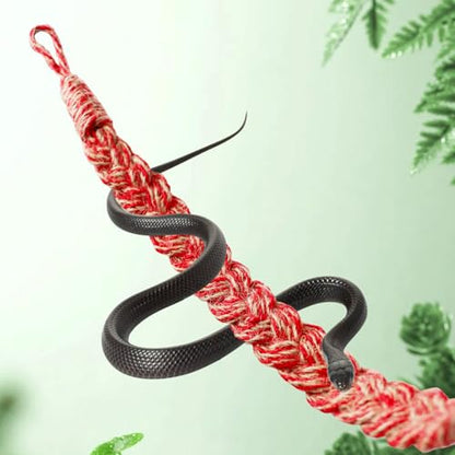 Snake Climbing Toys, Hermit Crab Rope Ladder, Hermit Crab Supplies, Reptile Vines Toys, Reptile Tank Terrarium Accessories, Habitat Decor for Hermit Crab Lizards Geckos