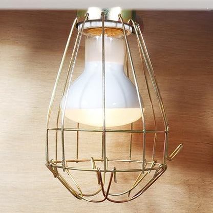 Ceramic Heat Emitter Bulb Guard Scalding Reptile Heat Lamp Cover Reptile Heat Lamp Mesh Cover