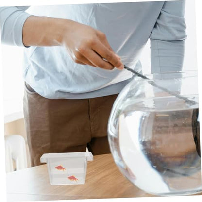 Yardwe Dual-Layer Fish Breeding Box with Divider Self-Floating Incubator for Aquarium Fry and Betta Fish Suitable for Shrimp and Reptiles