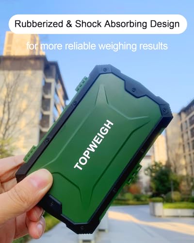 Pocket Scale, 500g x 0.01g, Dual Powered, Precision Gram Jewelry Scale with Zipper Case, Digital Small Coin Scale, Large Backlight Display, 6 Weighing Units,Cal Weight, USB Cable Included - color: Army Green