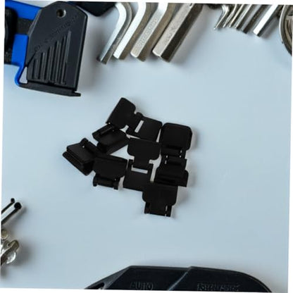 Mikikit 8pcs Turtle Tank Lock Clips Secure Latches for Reptile Terrariums Aquarium Cover Holders Easy to Attach for Enclosures