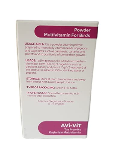 Avi VIT Multivitamin Feed Supplement for Birds