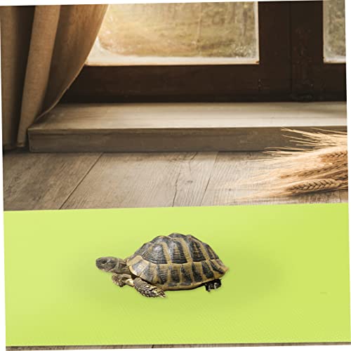 2pcs Reptile Tank Lizard Accessories Mat Substrate Liner for Bearded Dragon Reptile Carpet Mat for 10 Gallon Terrarium