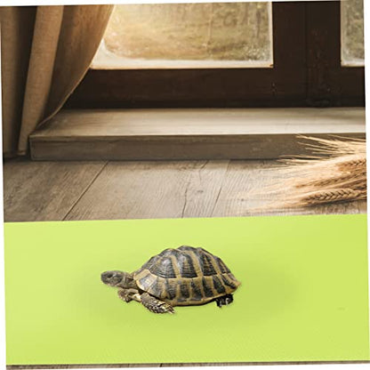2pcs Reptile Tank Lizard Accessories Mat Substrate Liner for Bearded Dragon Reptile Carpet Mat for 10 Gallon Terrarium