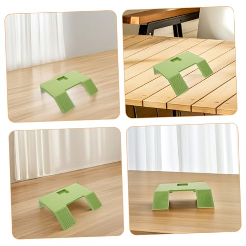 KESYOO 2pcs Turtle Basking Platform with Suction Cups Durable Climbing Ramp for Turtles Safe Floating Terrace for Aquatic Reptiles Green Large Small - color: Green