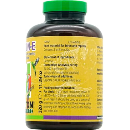 Nekton E Vitamin E Supplement for Birds, 320gm - size: 320 grams