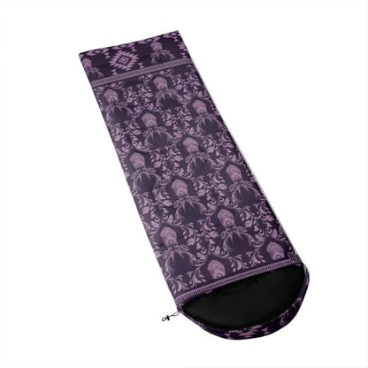 Erosebridal Death Head Moth Sleeping Bags Adults Cold Weather Bohemian Aztec Camping Blanket Hiking Sleeping Wrap Sleep Bag - color: Purple Rustic Deer