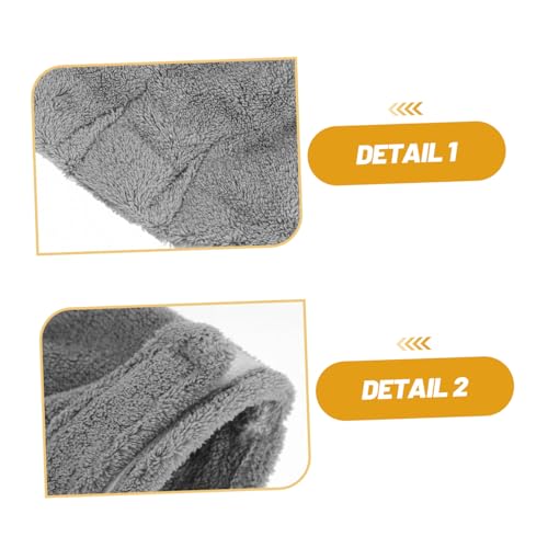 Hamster Anti-bite Gloves Bite Proof Pet Protective Gloves for Small Animals Gray for Handling Birds Parrots Chinchillas Safe Animal Care