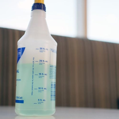 Zep Professional Sprayer Bottle - 32 oz (Case of 12) - HDPRO1 - Versatile Adjustable Nozzle Spray Bottles with a Fine Mist or Powerful Spray, Refillable for Diluted Concentrate