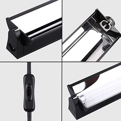 Aiicioo T5 UVB Lighting Combo Kit - Desert 10.0 Terrarium Hood Light Fixture & High Output T5 HO UVB Bulb for Reptiles Chameleon Gecko (34Inch 39W) - size: 34Inch 39W