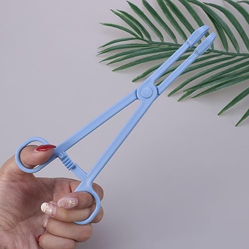 BESPORTBLE 1pc Pet Stool Clamp Plastic Pet Cleaning Supplies for Reptiles Birds Stylish Scissors Shape Design Easy to Use Essential Tool for Lizard Turtle - size: Size 1