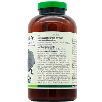 Nekton Multi-Rep Vitamin and Minerals for All Reptiles, 700gm/1.54Lb - size: 1.56 Pound (Pack of 1)